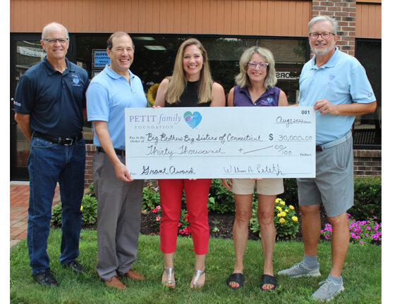 Big Brothers Big Sisters Awarded $30,000 Grant by the Petit Family Foundation