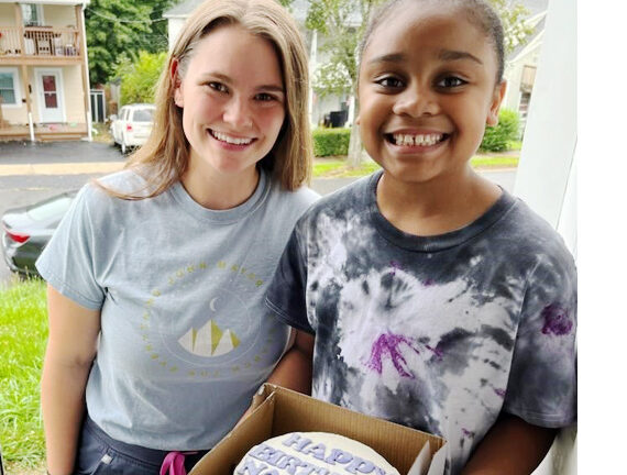 Big Sister Danielle Gosselin and her Little Sister Naliyah